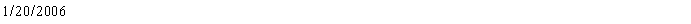 Text Box: 1/20/2006