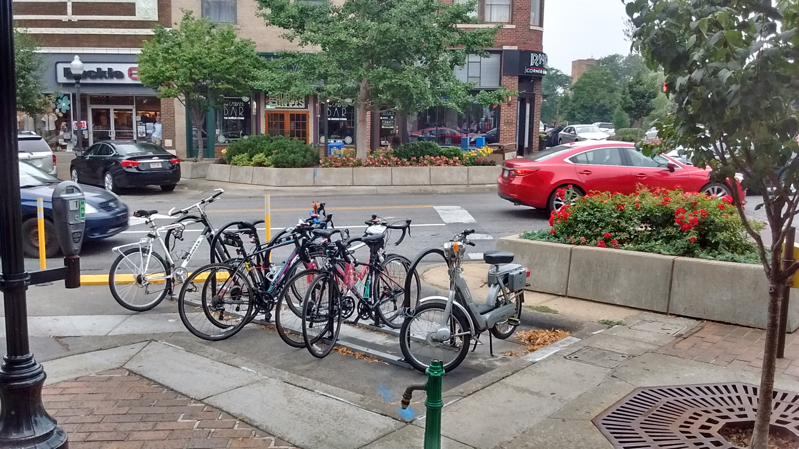 bike corral design